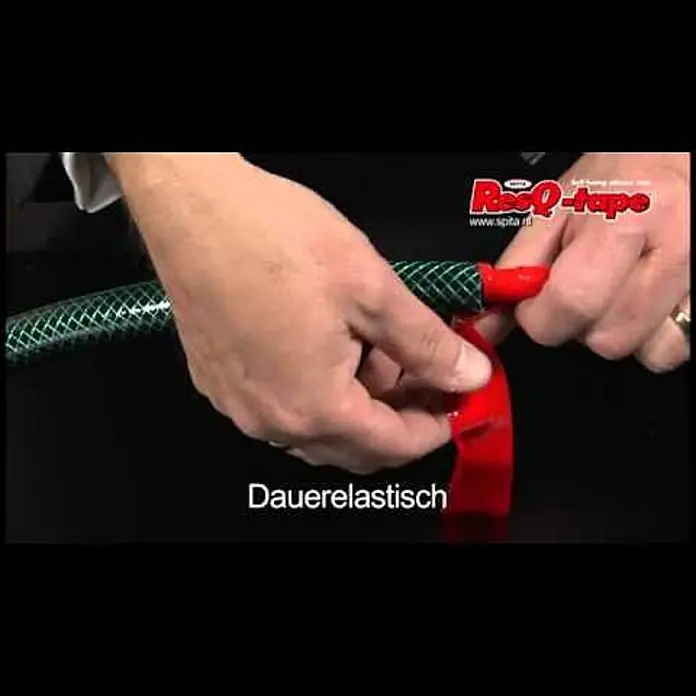 Spita Isolierband ResQ-Tape - Schwarz, L x B: 3.650 x 25 mm - ResQ-tape Offizielles Video