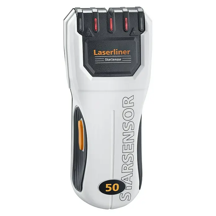 Laserliner Ortungsgerät StarSensor 50 - Erfassungstiefe: Max. 40 mm Holz/Metall - Vorderansicht