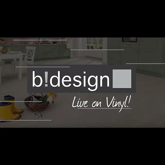 b!design Vinylboden Tile Juve - 609,6 x 304,8 x 4,2 mm, Fliesenoptik - B!design by BAUHAUS – Live on Vinyl (Deutsch)