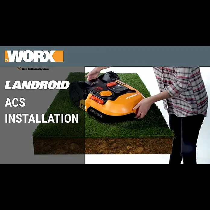 Worx Landroid Kollisionssensor - Passend für: Worx Landroid Mähroboter - How to Install ACS | WORX Landroid M