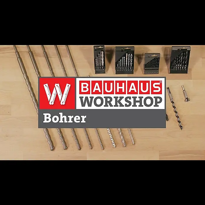 Craftomat Maschinen-Holzbohrer - Durchmesser: 8 mm, Länge: 250 mm - Welchen Bohrer brauche ich? [Experten Tipps] | BAUHAUS Workshop