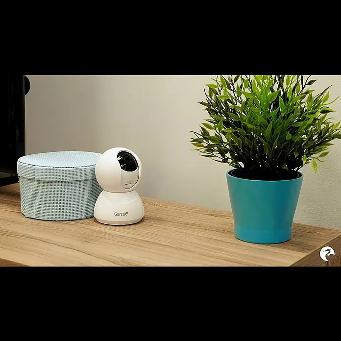 Garza Smart Home Cámara IP de interior inteligente WiFi - Sistemas soportados: Sistema Smart Home Garza, 360 ° - Cámara 360 Smart wifi Garza Smarthome