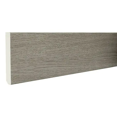 Zócalo de PVC Moonlight White