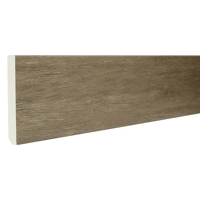 Zócalo de PVC Hawaian Sand - 2,2 m x 13 mm x 90 mm, 10 pzs. - Primer plano