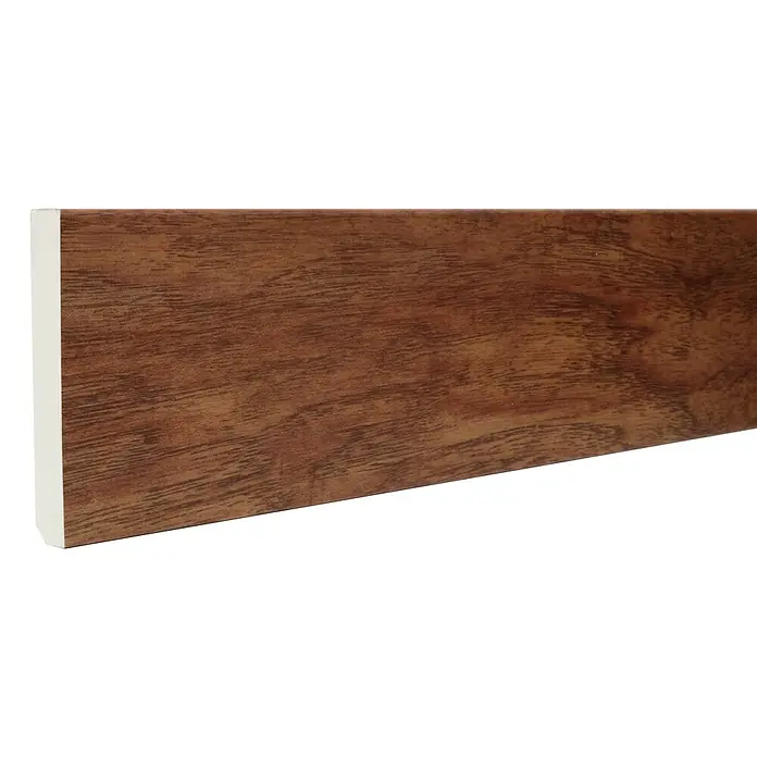 Zócalo de PVC Caramel Bay - 2,2 m x 13 mm x 90 mm, 10 pzs. - Primer plano