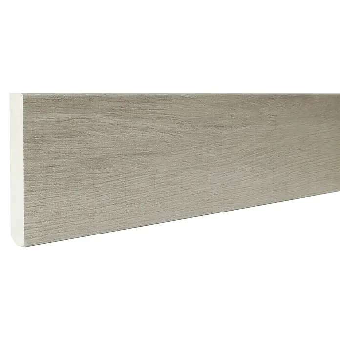 Zócalo de PVC Ambient Tan - 2,2 m x 13 mm x 90 mm, 10 pzs. - Primer plano