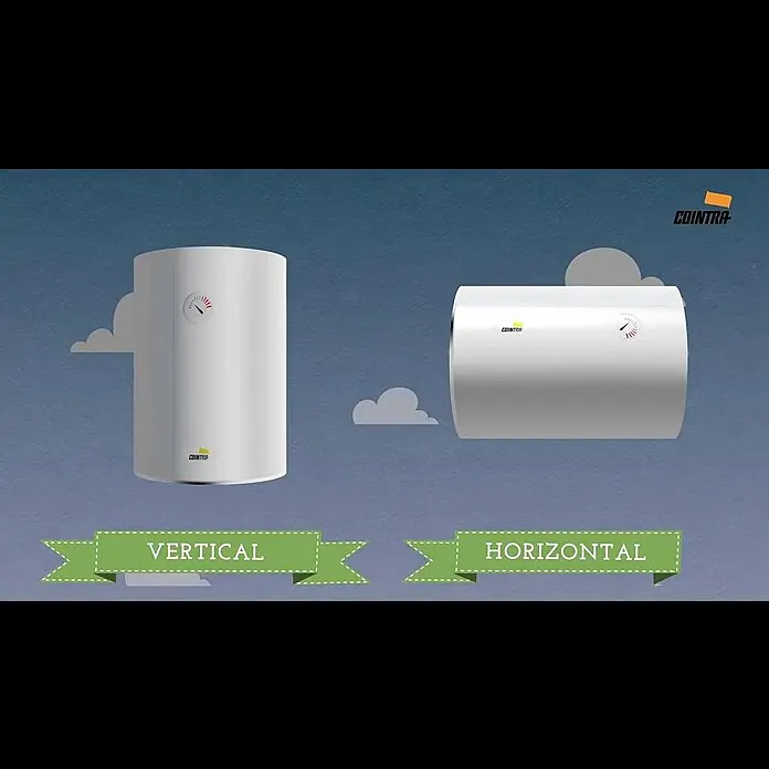 Cointra Termo eléctrico TNC Plus Horizontal - 80 l, 1.500 W, Rango de temperaturas: +35 °C a +60 °C - Termos eléctricos: ¿Horizontales, verticales o reversibles?