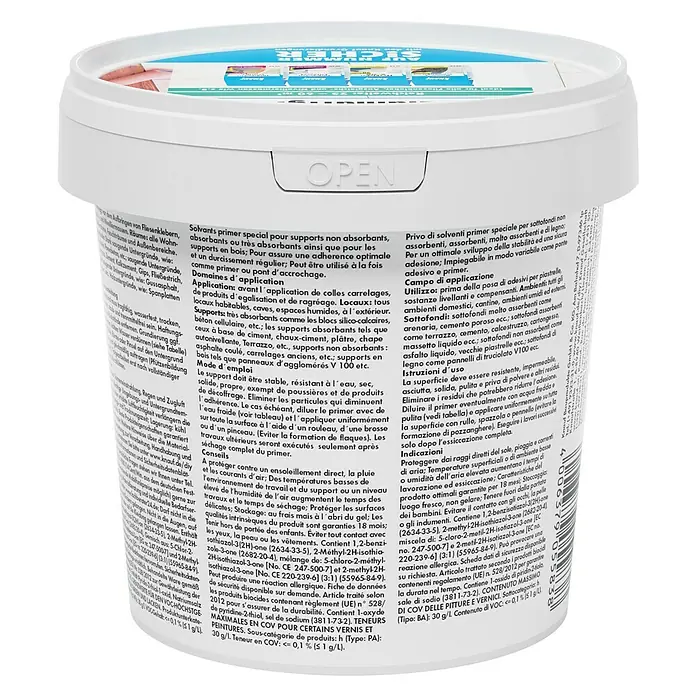 Knauf Spezialhaftgrund - 1 kg, Lösemittelfrei - Rückansicht