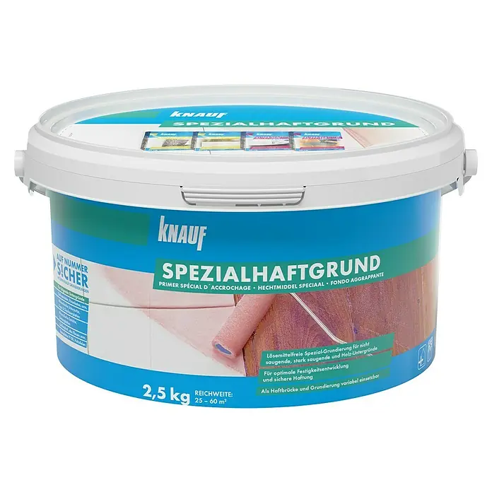 Knauf Spezialhaftgrund - 2,5 kg, Lösemittelfrei - Vorderansicht
