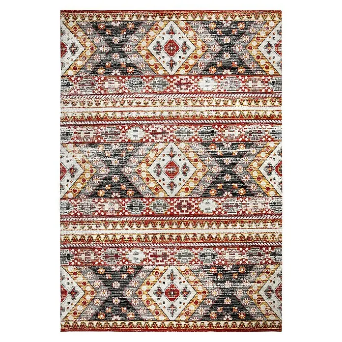 Outdoor-Teppich Bonnie - Bunt, 170 x 120 cm, 100 % Polypropylen - Vorderansicht