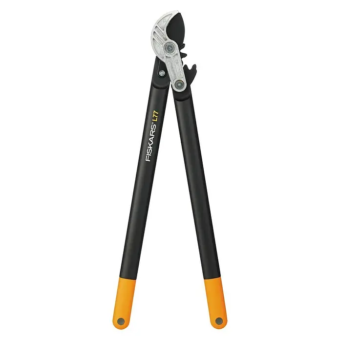 Fiskars PowerGear Getriebe-Astschere L77 - Amboss, Max. Aststärke: 50 mm - Vorderansicht