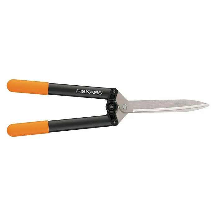 Fiskars Heckenschere PowerLever HS 52 - Antihaftbeschichtet - Vorderansicht
