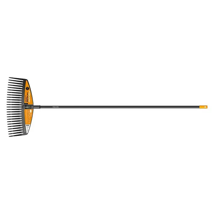 Fiskars Solid Fächerbesen - Arbeitsbreite: 52 cm, Anzahl Zinken: 24, Art Stiel: Langstiel - Ansicht von oben