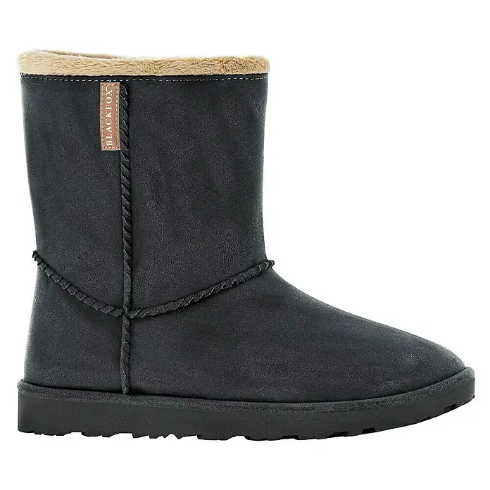 Black Fox Winterstiefel Cheyennetoo - Schuhgröße: 36/37, Synthesekautschuk, Schwarz - Rechte Seitenansicht
