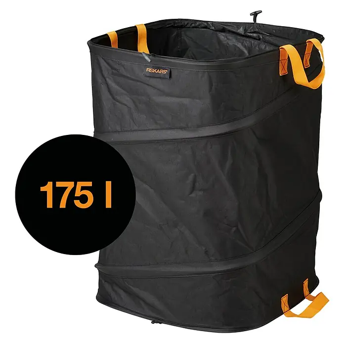 Fiskars Ergo Pop-Up Gartenabfallsack - 175 l - Vorderansicht