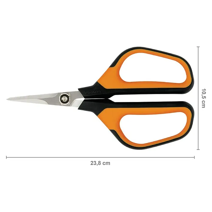 Fiskars Solid Gartenschere SP 150 - Länge: 24 cm - Skizze