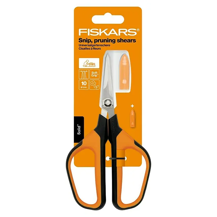 Fiskars Solid Gartenschere SP 150 - Länge: 24 cm - Vorderansicht