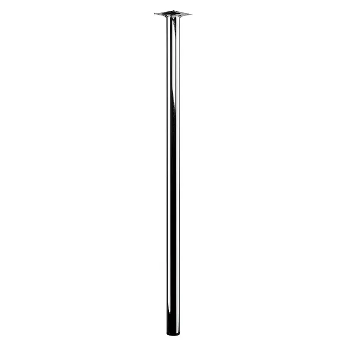 Element System Möbelfuß - Ø x L: 30 x 700 mm, Traglast: 50 kg, Chrom - Diagonale Ansicht