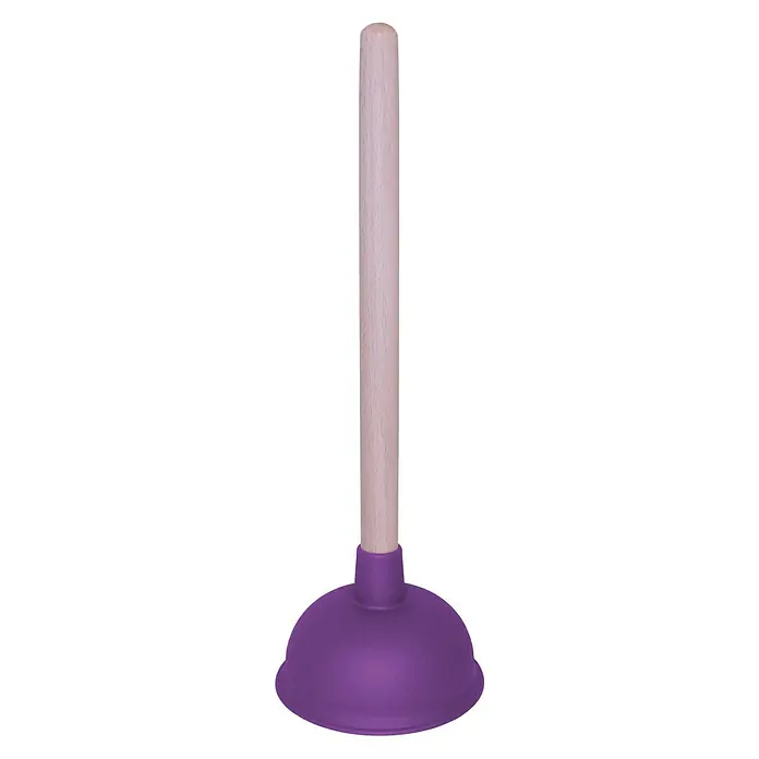 Ausgussreiniger - Durchmesser: 135 mm, Violett - Vorderansicht