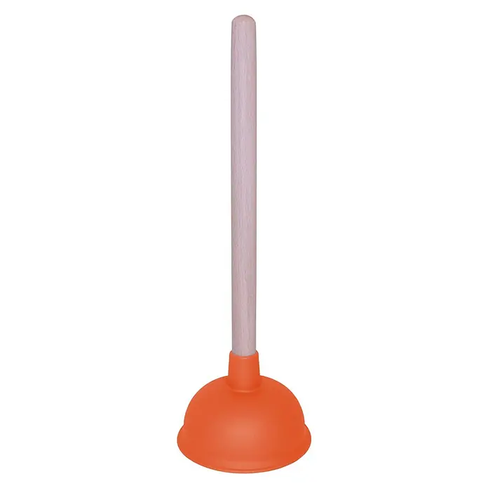 Ausgussreiniger - Durchmesser: 135 mm, Orange - Vorderansicht