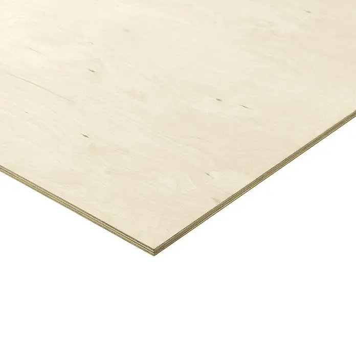 Multiplexplatte Fixmaß I - Birke, 1.200 x 600 x 9 mm - Detailaufnahme