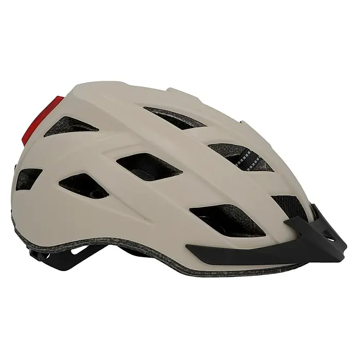 Fischer Fahrradhelm Urban Plus Dallas - S/M 52 - 59 cm, Grau - Rechte Seitenansicht