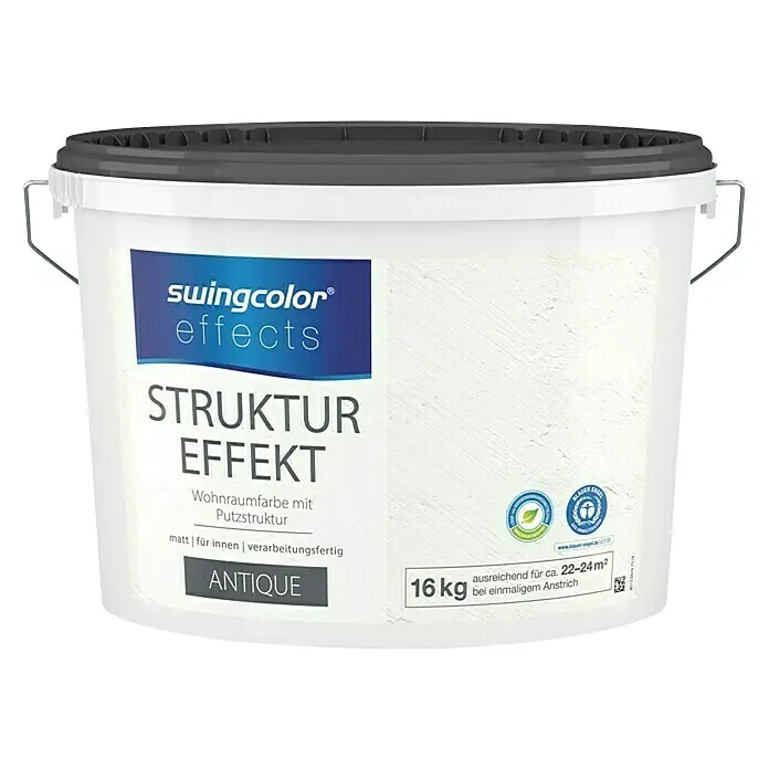 swingcolor Strukturna boja Antique - Antique, 16 kg - Pogled sprijeda