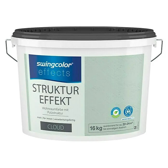 swingcolor Strukturna boja Cloud - Cloud, 16 kg - Pogled sprijeda