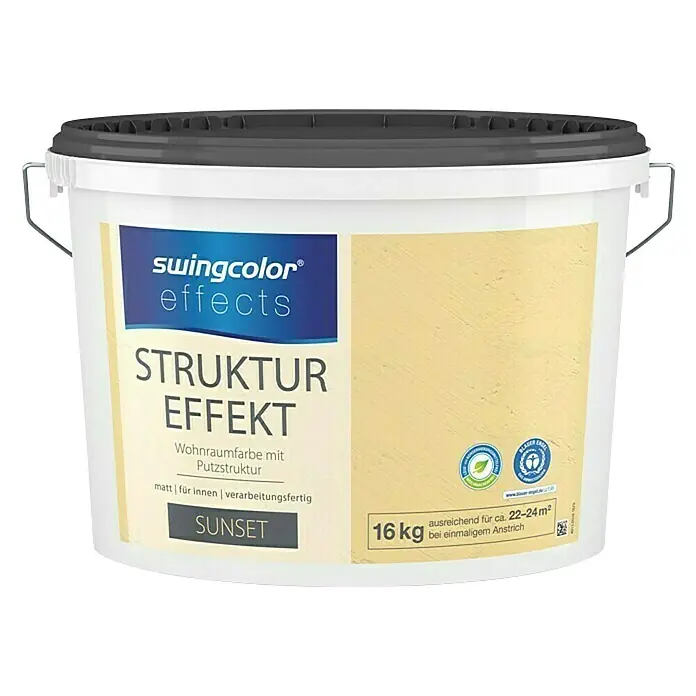 swingcolor Strukturna boja Sunset - Sunset, 16 kg - Pogled sprijeda