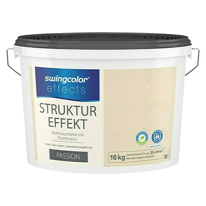 swingcolor Strukturna boja Passion - Passion, 16 kg - Pogled sprijeda