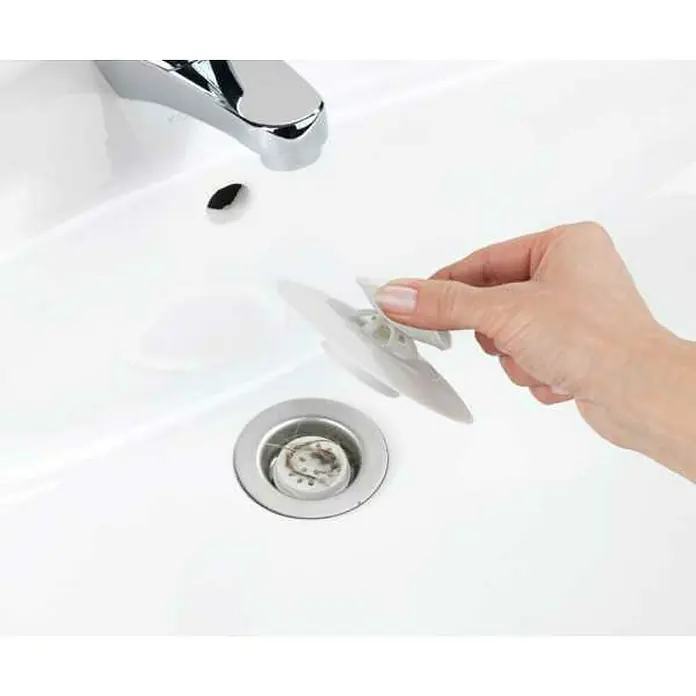 Wenko Čep za odvodni ventil - Promjer: 10 cm, Materijal: Silikon - Proizvod u upotrebi