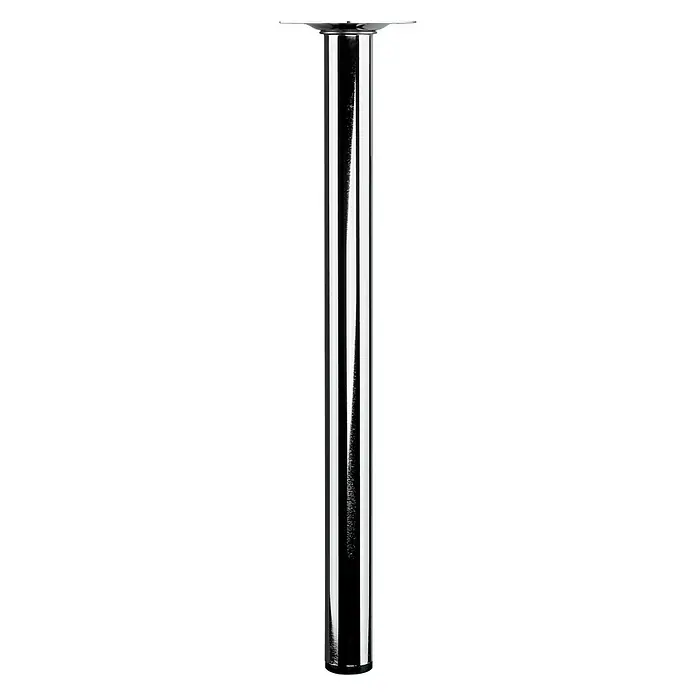 Element System Möbelfuß - Ø x L: 30 x 400 mm, Traglast: 50 kg, Chrom - Vorderansicht