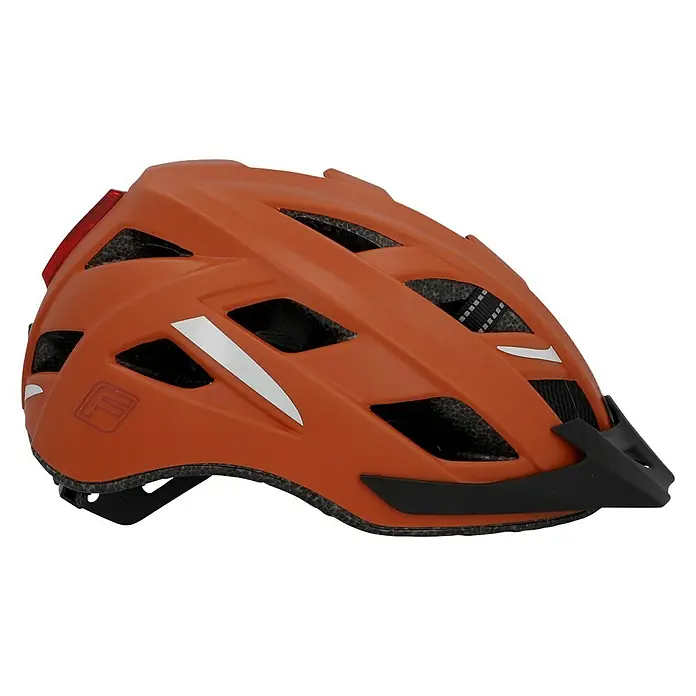 Fischer Fahrradhelm Urban Plus Miami - L/XL 58 - 61 cm, Braun - Rechte Seitenansicht