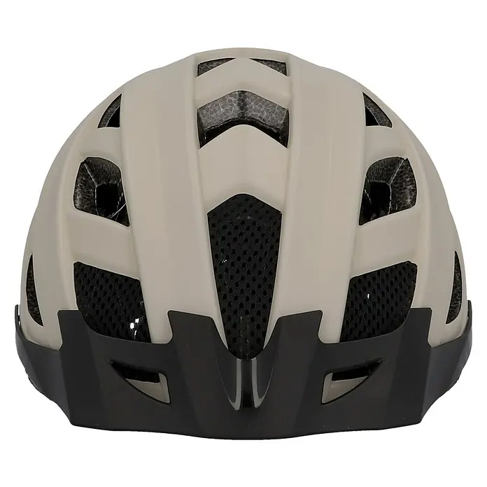Fischer Fahrradhelm Urban Plus Dallas - S/M 52 - 59 cm, Grau - Vorderansicht