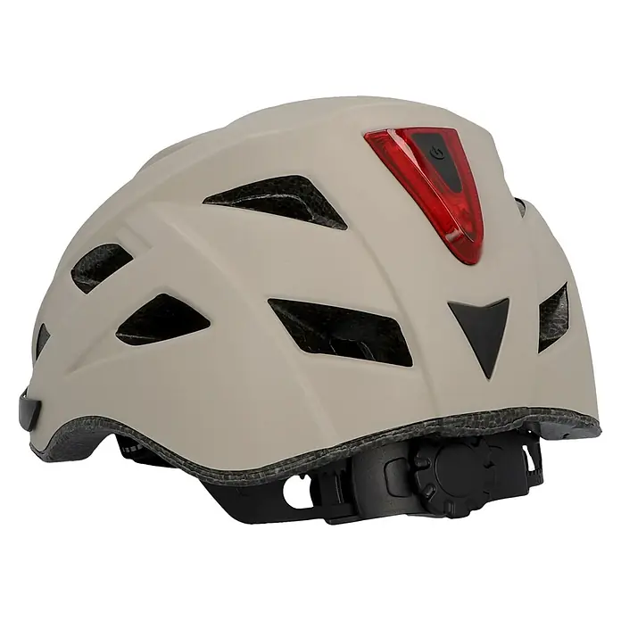 Fischer Fahrradhelm Urban Plus Dallas - S/M 52 - 59 cm, Grau - Diagonale Ansicht