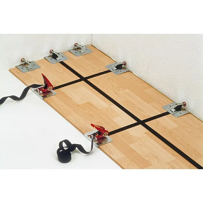 Bessey Pripomoček za polaganje parketa [SI] SVH 400 - Razpon: 4 m - Primer uporabe