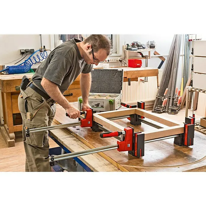 Bessey Rahmenpressen-Set - 8 -tlg., Passend für: Bessey Korpuszwingen - Anwendungsbeispiel