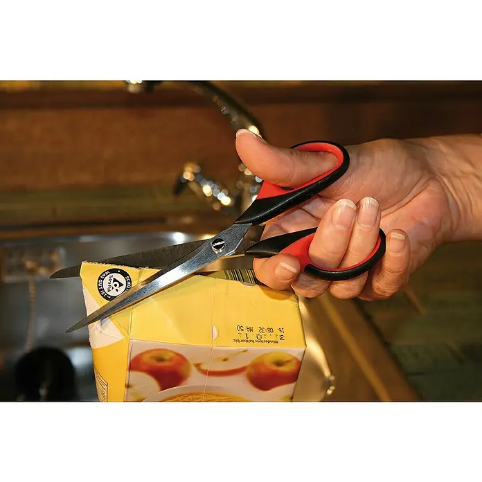 Wisent Tijeras para manualidades - Longitud de corte: 80 mm, Largo: 180 mm - Producto en uso
