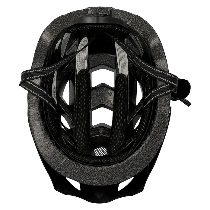Fischer Fahrradhelm Urban Plus Boston - S/M 52 - 59 cm, Blau - Ansicht von unten