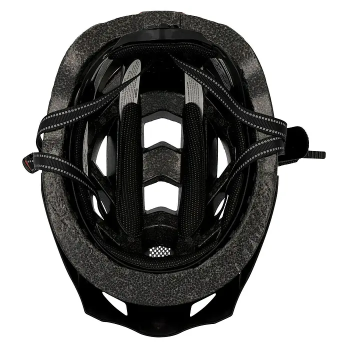 Fischer Fahrradhelm Urban Plus Miami - L/XL 58 - 61 cm, Braun - Ansicht von unten