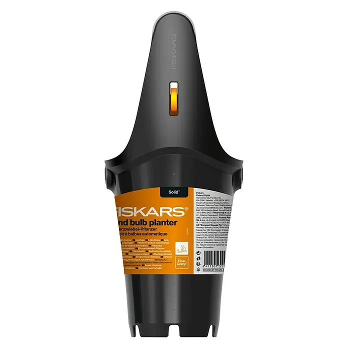 Fiskars Solid Hand-Blumenzwiebelpflanzer - 11,7 x 24,3 cm - Vorderansicht