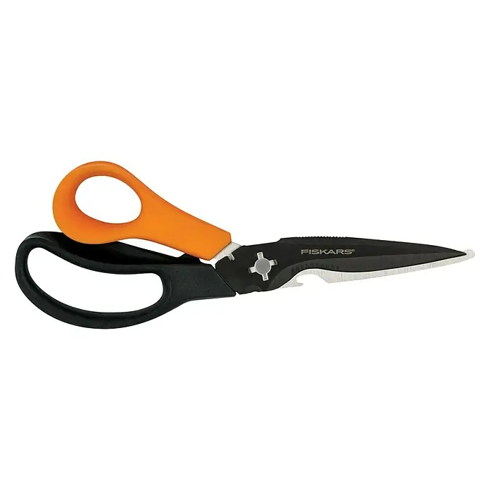 Fiskars Solid Mehrzweck-Schere Cut + More SP341 - Länge: 23 cm - Rechte Seitenansicht