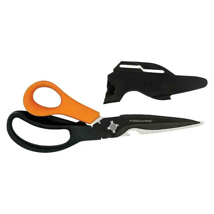 Fiskars Solid Mehrzweck-Schere Cut + More SP341 - Länge: 23 cm - Rechte Seitenansicht