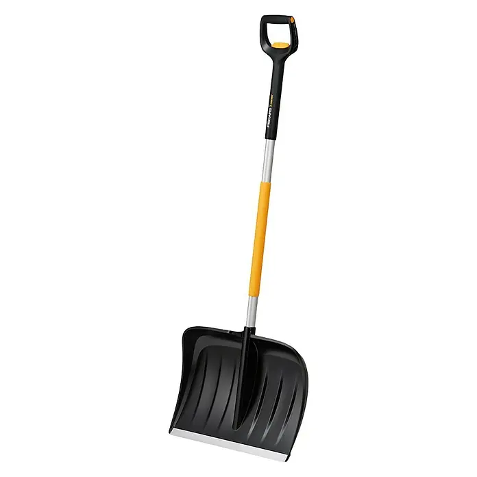 Fiskars X-series Schneeschieber - Breite: 53,2 cm, Teleskopstiel - Diagonale Ansicht