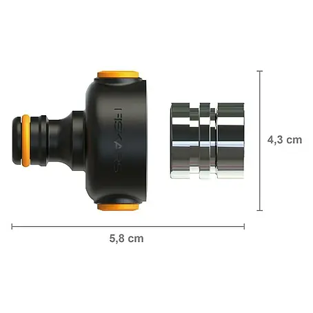 Fiskars FiberComp Hahnverbinder