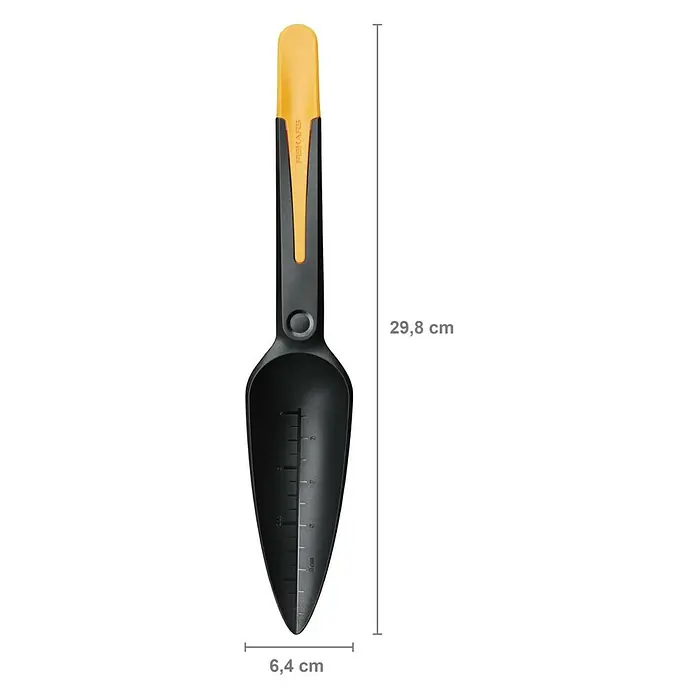 Fiskars Solid Pflanzkelle Saatgut - 29,8 cm - Skizze