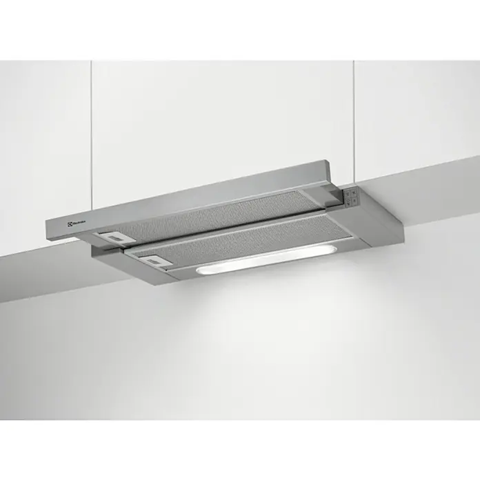Electrolux Campana integrable EFP60460OX - Ancho: 59,8 cm, Potencia de aire máx.: 647 m³/h, Acero inoxidable - Foto ambiente