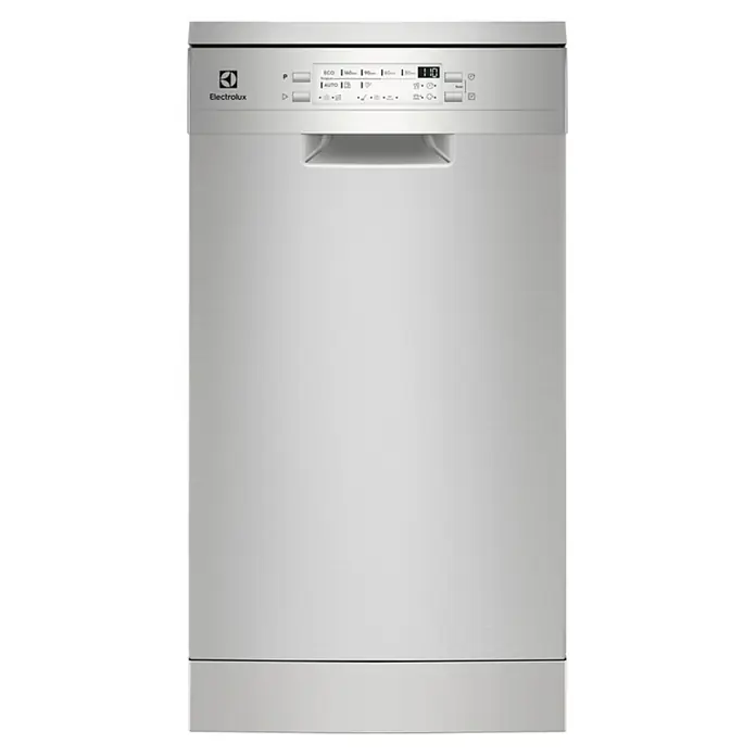 Electrolux Lavavajillas ESA22100SX - Apto para: 9 cubiertos, L x An x Al: 61,5 x 44,6 x 85 cm - Vista frontal