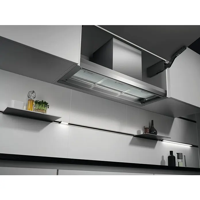 AEG Campana integrable DPE4941M - Ancho: 86,1 cm, Potencia de aire máx.: 600 m³/h, Acero inoxidable - Foto ambiente