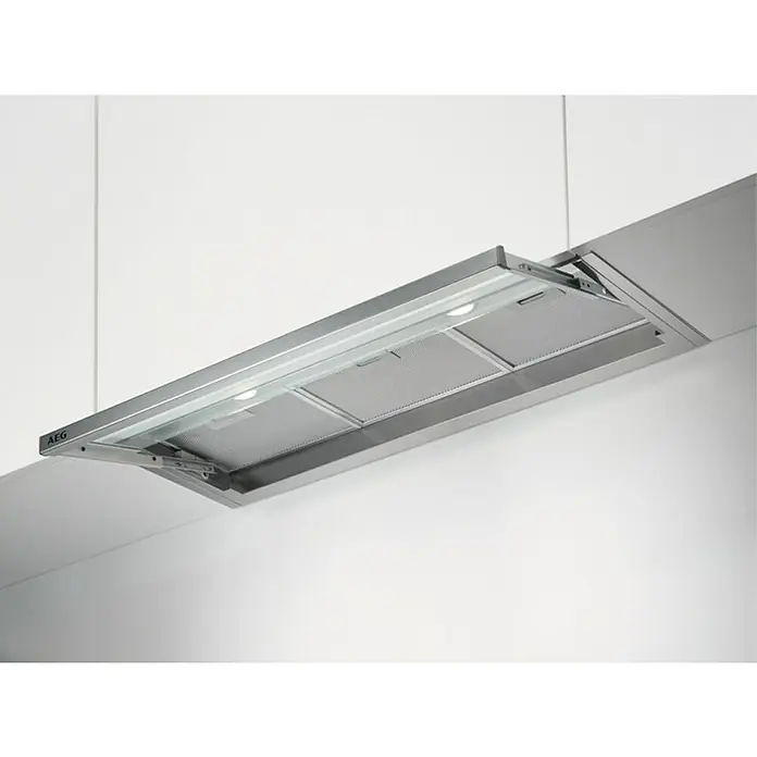 AEG Campana integrable DPE4941M - Ancho: 86,1 cm, Potencia de aire máx.: 600 m³/h, Acero inoxidable - Foto ambiente